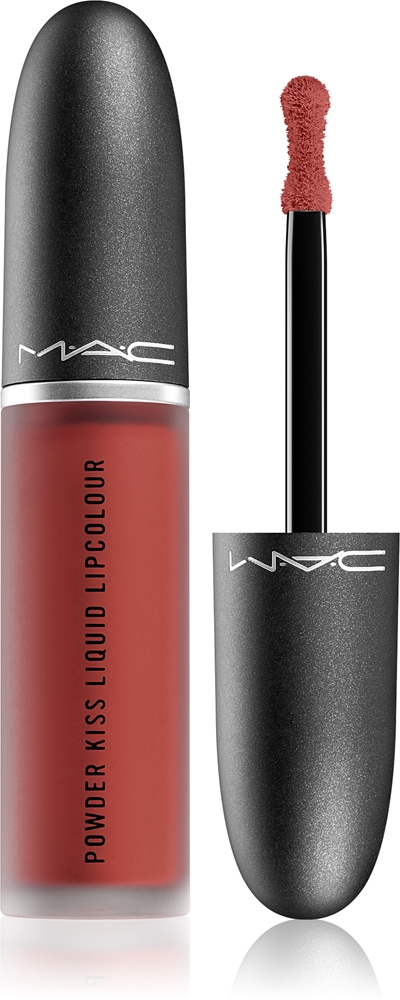 MAC Cosmetics Powder Kiss Liquid Lipcolour - Матовая жидкая помада, 5 мл, оттенок Marrakesh-Mere